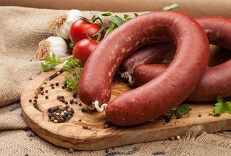 Yarım Ekmek Dana Sucuk Özel Sos Hediye  120 Gr Sucuk görseli