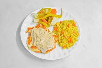 Kremalı Mantarlı Tavuk görseli