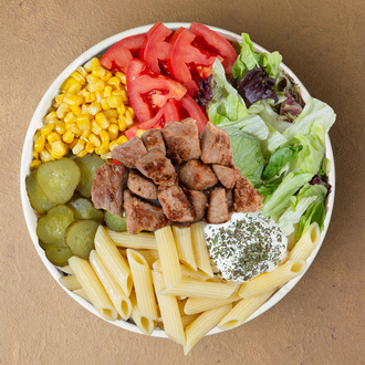 Et Lokum Makarna Bowl görseli