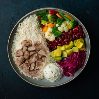 Meat Loukumi / Et Lokum Bowl görseli
