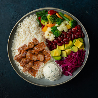 Spicy Sauce / Acı Soslu Et Bowl görseli