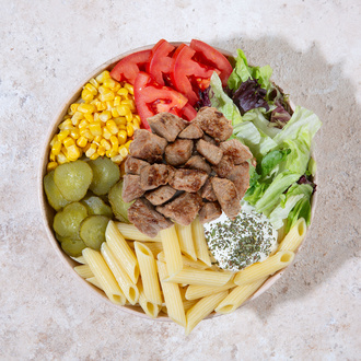 Et Lokum Makarna Bowl görseli