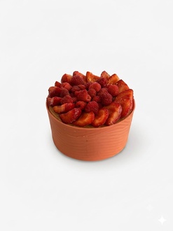 Frambuazlı Çikolatalı Pasta (6-8 Kişilik) görseli