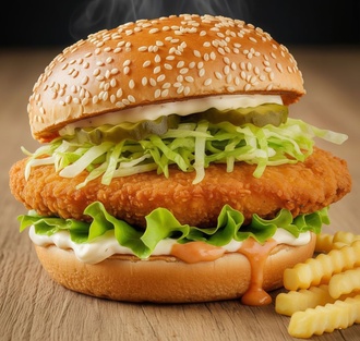 Crispy Burger görseli
