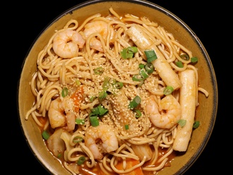 Karidesli Rabokki görseli