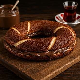 Çikolatalı Simit görseli