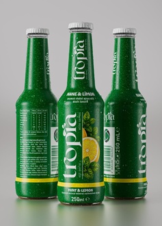 Tropia Nane Limonlu Gazoz 250 Ml görseli