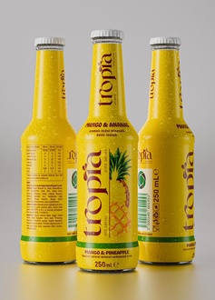Tropia Mango Ananaslı Gazoz 250 Ml görseli