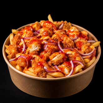 Hot Chicken Loaded Fries görseli
