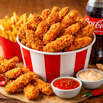 ⭐🍗 Çıtır Tavuk (30'Lu) Kova Menü görseli