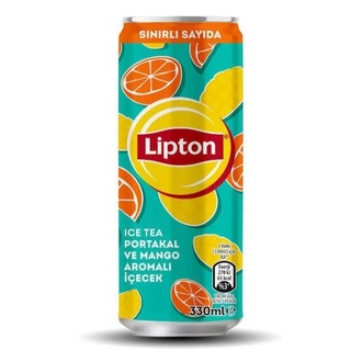 Kutu Lipton Ice Tea Portakal görseli