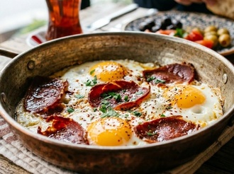 Pastırmalı Yumurta görseli