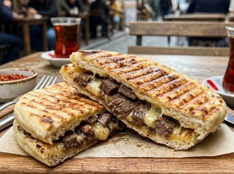 Kavurmalı & Kaşarlı Tost (150 Gr.) görseli
