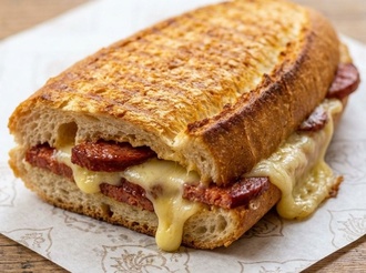 Yarım Ekmek Arası Karışık Tost görseli