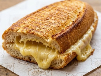 Yarım Ekmek Arası Kaşar Peynirli Tost görseli