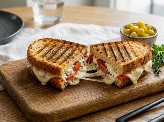 Kaşarlı Domatesli Tost görseli