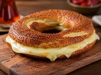 Kaşarlı Simit Sandviç görseli