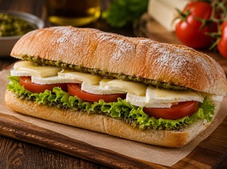 Vejetaryen Sandviç görseli