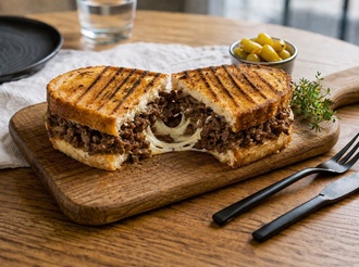 Kavurmalı Kaşarlı Tost görseli