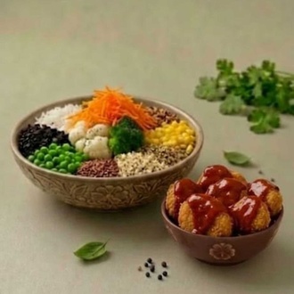 Szechuan Tavuk Bowl görseli