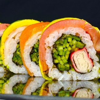 09. Rainbow Roll (8 Adet) görseli