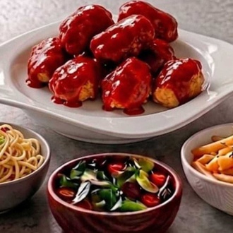 Szechuan Soslu Wok Balık görseli