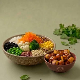 Ananaslı & Tatlı Ekşi Tavuk Bowl görseli