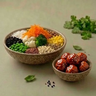 Oyster Soslu Çıtır Tavuk Bowl görseli