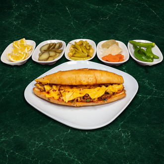 Cheddar Peynirli Somun Ekmek Arası Et Tantuni 110Gr görseli