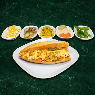 Somun Ekmek Arası Kaşarlı Tavuk Tantuni 110Gr görseli