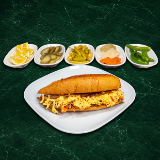 Somun Ekmek Arası Kaşarlı Et Tantuni 110Gr görseli