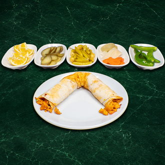 Kaşarlı Tavuk Tantuni Dürüm 90Gr görseli