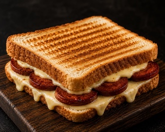 Dana Sucuklu Kaşarlı Tost görseli
