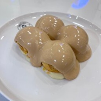 Karamelli Çikolatalı Profiterol (400 Gr) (8 Adet) görseli