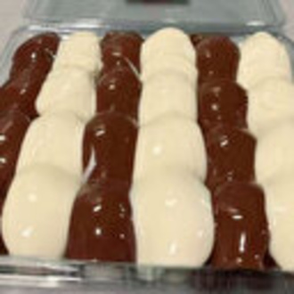 Beyaz Çikolatalı Ve Siyah Çikolatalı Karışık Profiterol (1.200 Kg) (24 Adet) görseli