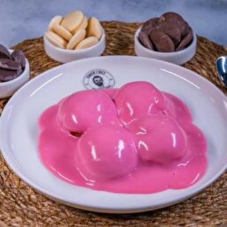Frambuaz Çikolatalı Profiterol (900 Gr) (18 Adet) görseli