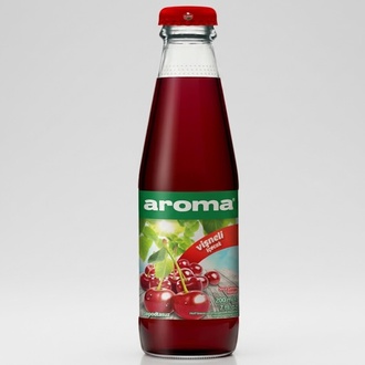 Aroma Meyve Suyu Vişne Cam Şişe görseli