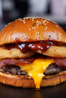 Midnight Griddle Smash Burger görseli