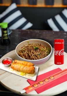 Karidesli Noodle Menü görseli