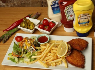 Tavuk Schnitzel (830 Kcal.) görseli