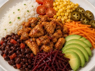 Meksika Ateşi Bowl (570 Kcal) görseli