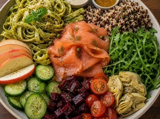 Somon Salatası Bowl (480 Kcal) görseli