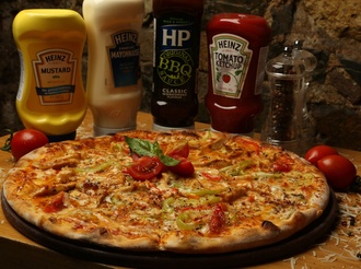 Pollo Pizza (30 Cm) (Orta Boy)(1450 Kcal) görseli