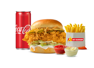 Chicken Tenders Burger Menü görseli
