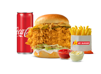 Double Chicken Burger Menü görseli