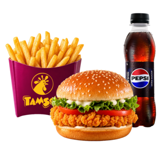 Tavuk Burger Menü görseli
