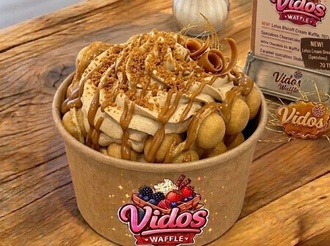 Karamelli Waffle Bowl görseli
