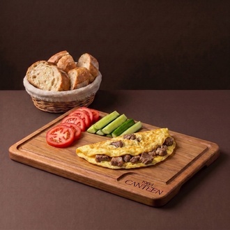 Kavurmalı Omlet görseli