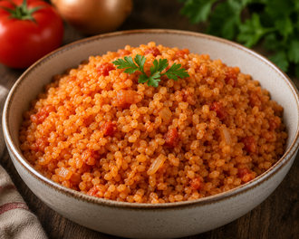 Sebzeli Bulgur Pilavı görseli