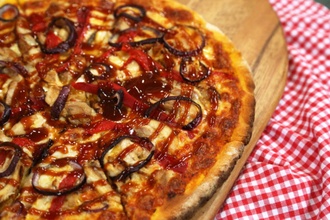 Barbekü Pizza (Büyük Boy) görseli